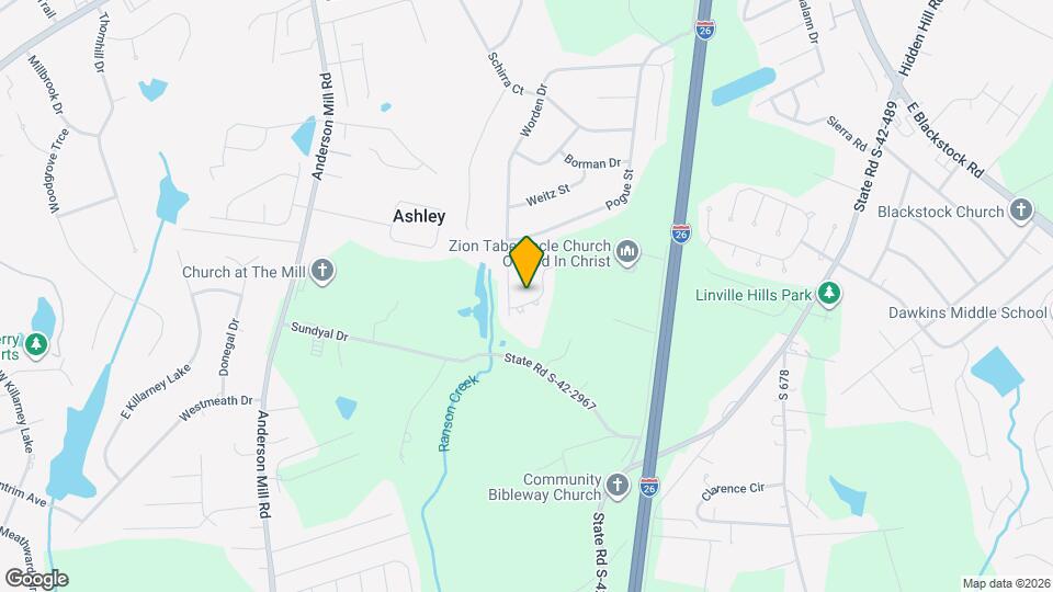 4004 Pebblebrook Ct Map and Location Details