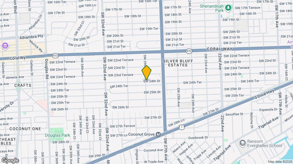 2850 SW 24th St Mapa y Detalles de la Ubicación