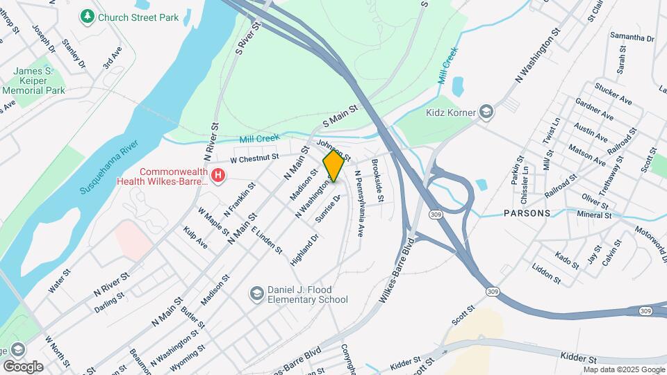 753-755 N Washington St Map and Location Details