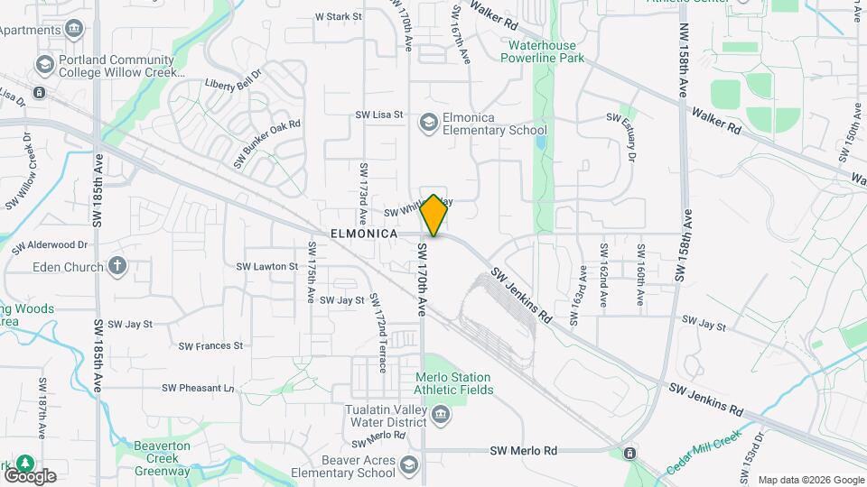 1050 SW 170th Ave Map and Location Details