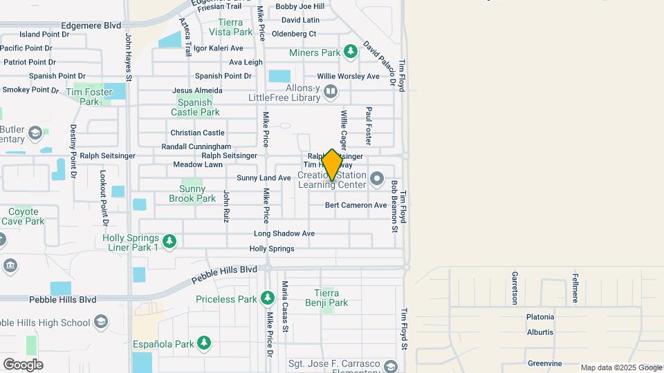 14821 Ted Banks Ave Map and Location Details
