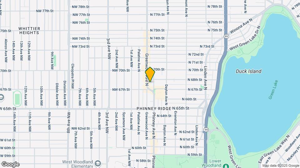 6714 Greenwood Ave N Mapa y Detalles de la Ubicación