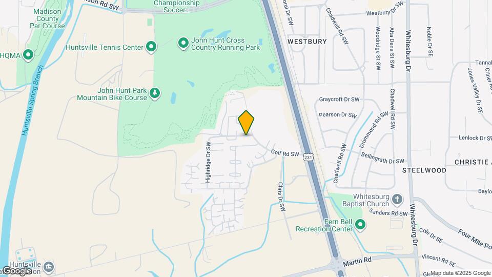 3925 Highridge Dr SW Map and Location Details