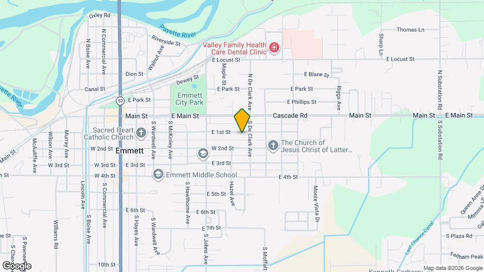 815 E 1st St Map and Location Details