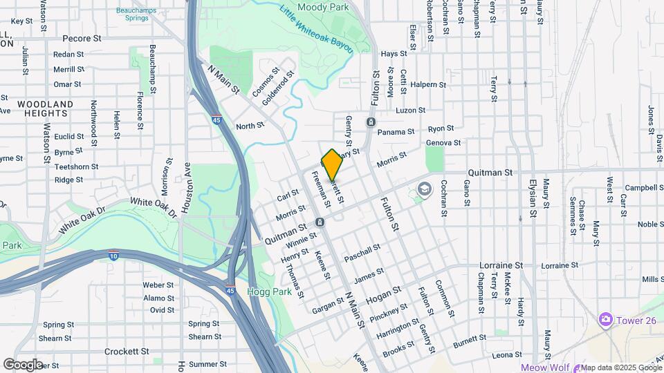 717 Morris St Map and Location Details