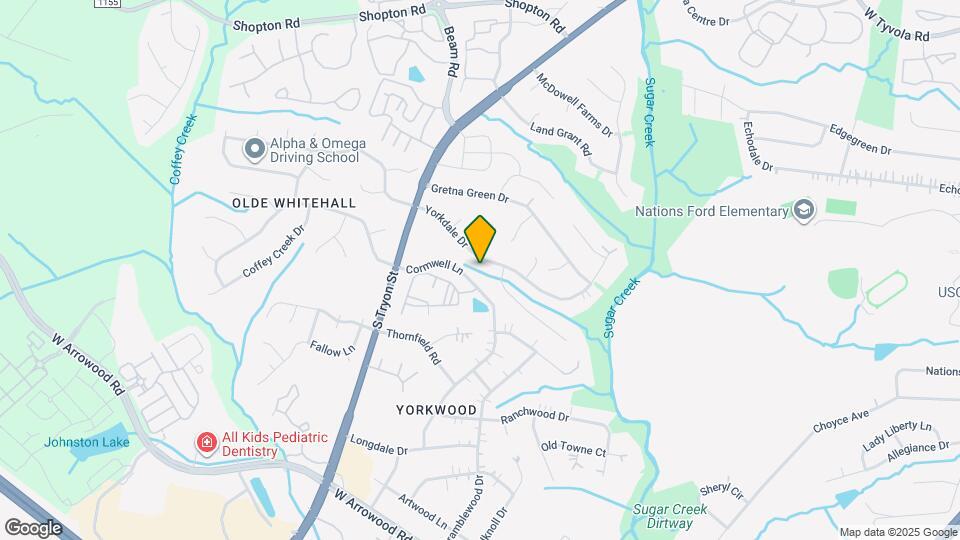 1131 Yorkdale Dr Mapa y Detalles de la Ubicación