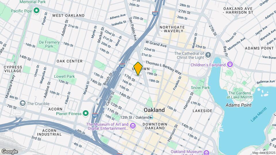 607-611 18th St Map and Location Details