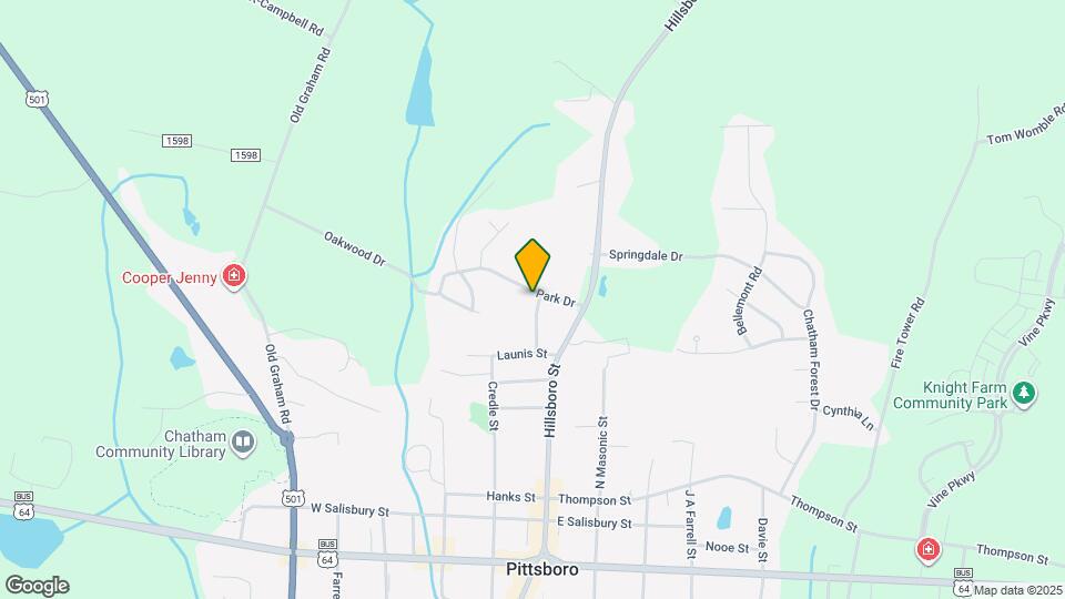 109 Circle Dr Map and Location Details