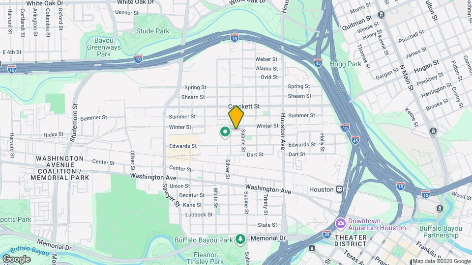 1814 Bingham St Map and Location Details