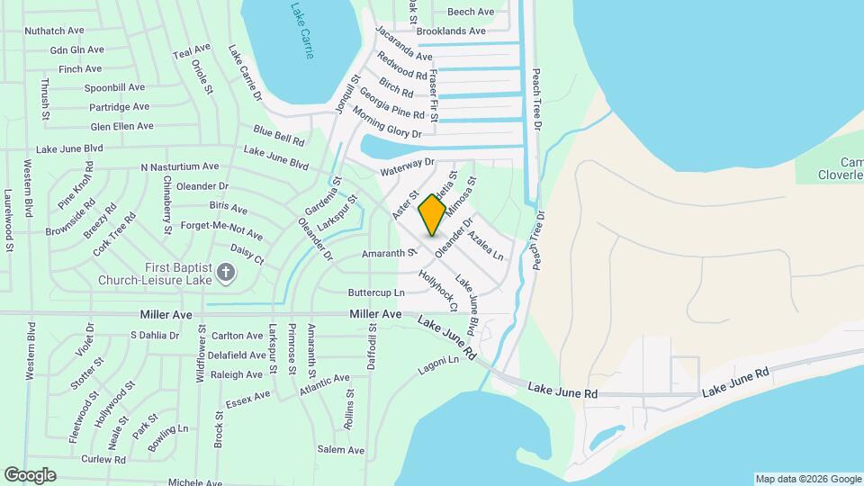 3063 Lake June Blvd Mapa y Detalles de la Ubicación
