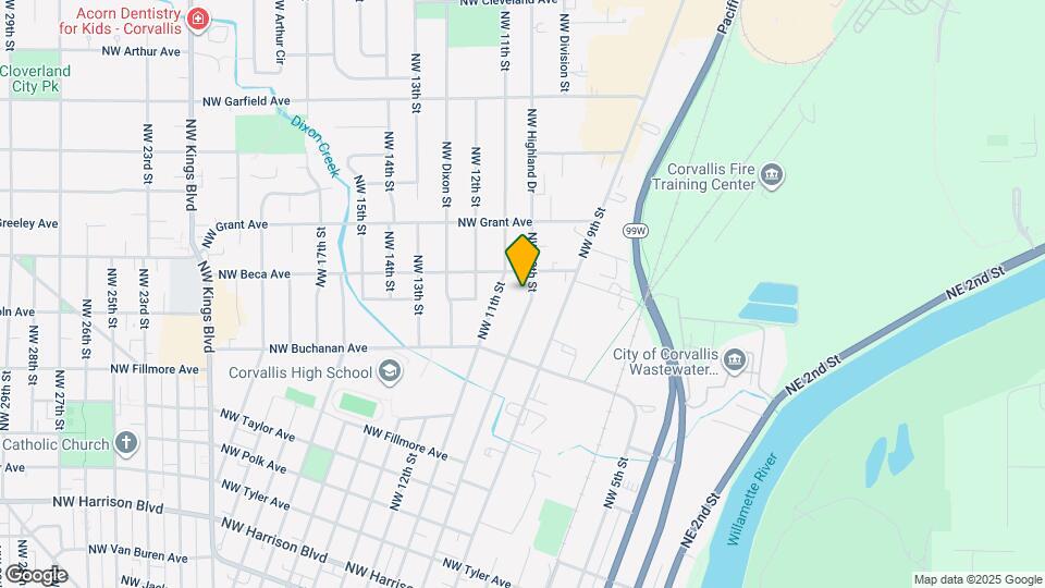 1204 NW 10th St Map and Location Details