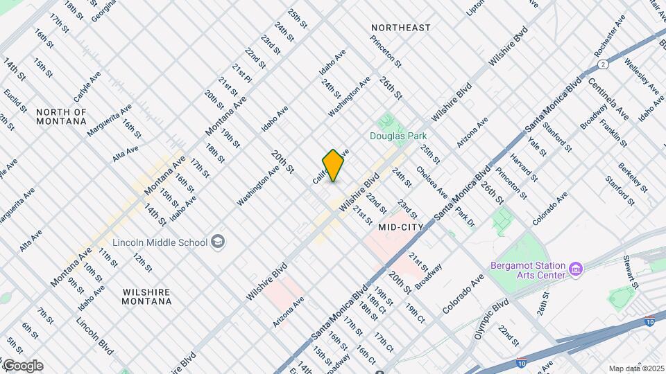 1128 21st St Unit C Map and Location Details