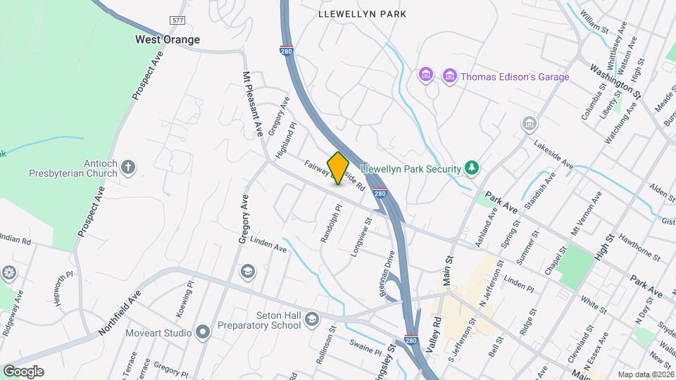 145 Mt Pleasant Ave Map and Location Details