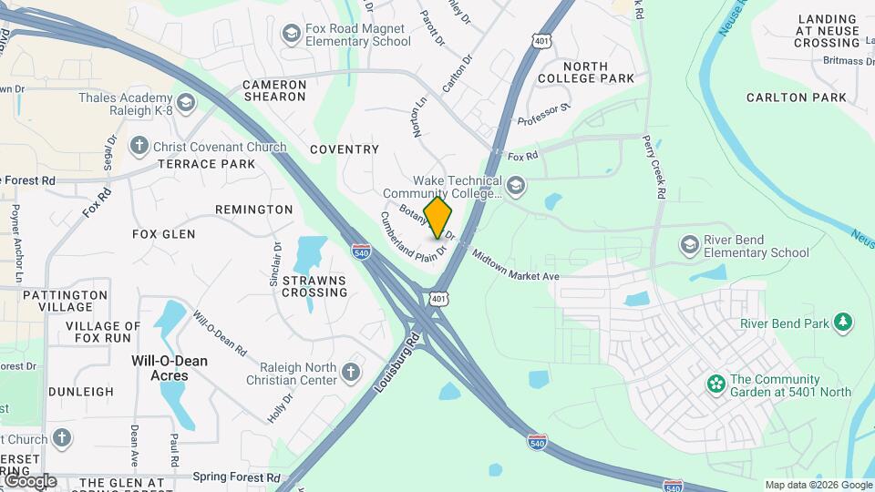 5509 Cumberland Plain Dr Map and Location Details