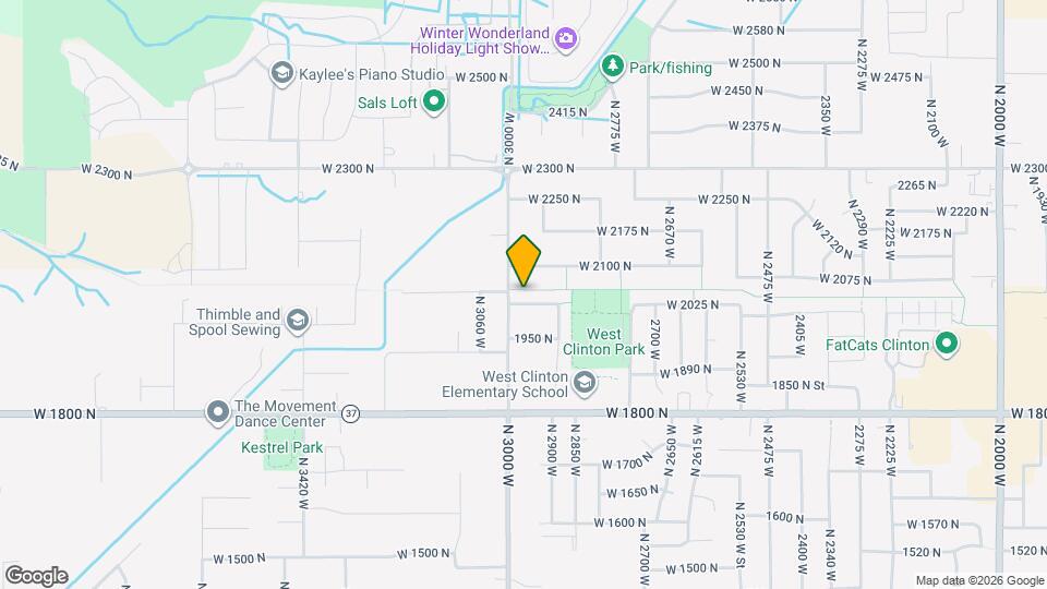 2968 W 2025 N Map and Location Details