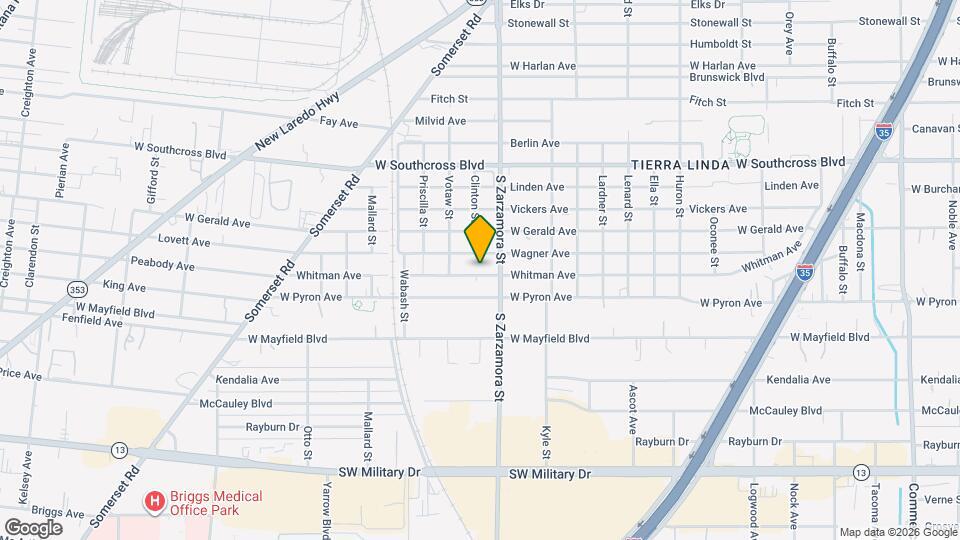923 Whitman Ave Map and Location Details