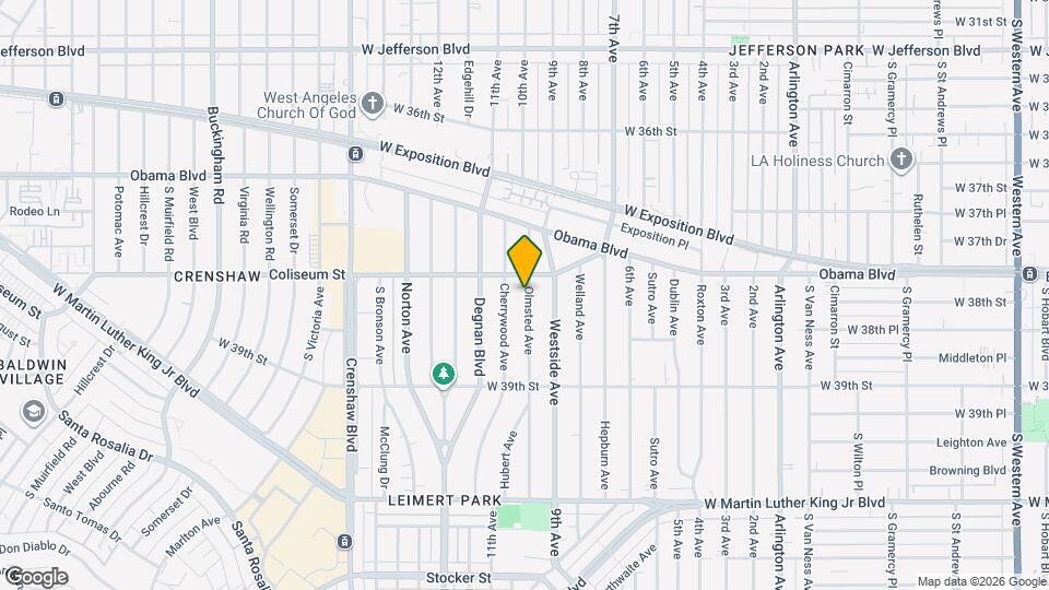 3791 Olmsted Ave Map and Location Details