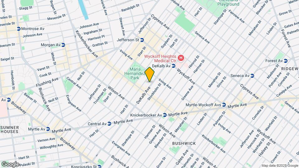 1511 DeKalb Ave Mapa y Detalles de la Ubicación