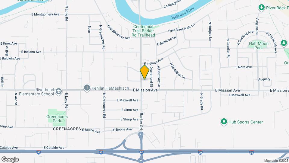 18710 E Augusta Ct Map and Location Details