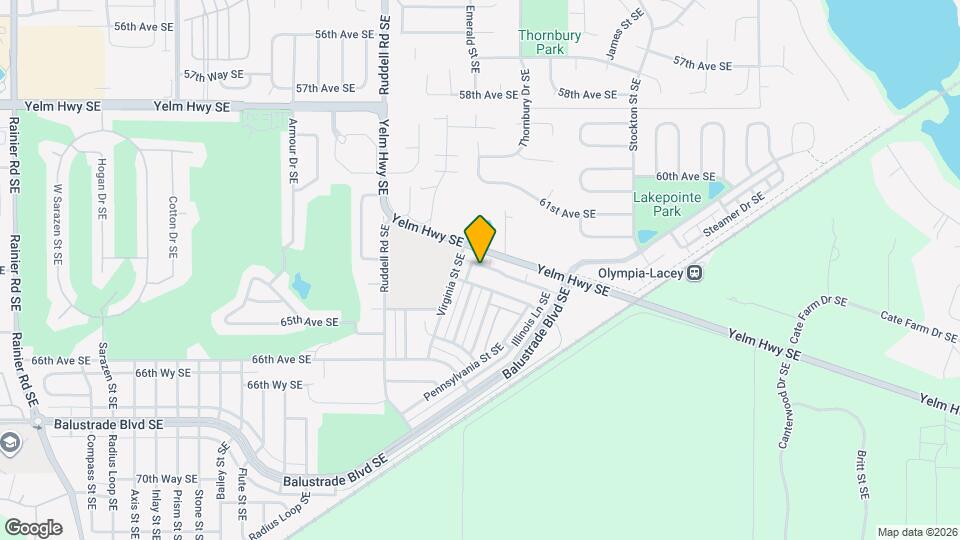 6007 Illinois Ln SE Map and Location Details