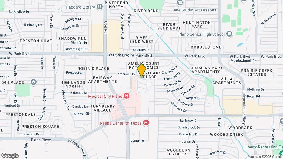 1700 Amelia Ct Map and Location Details