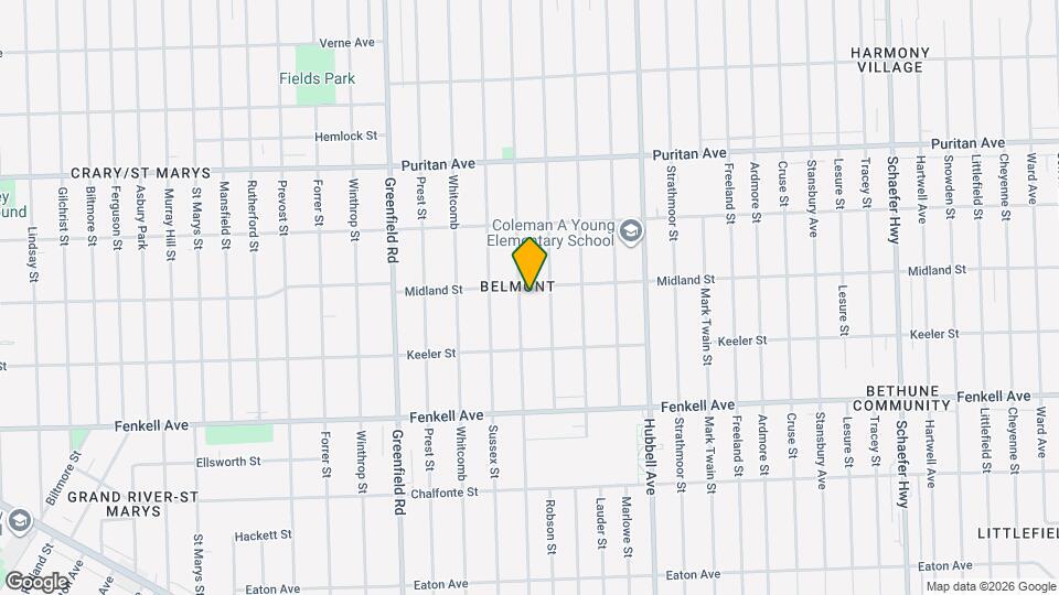 15508 Coyle St Mapa y Detalles de la Ubicación