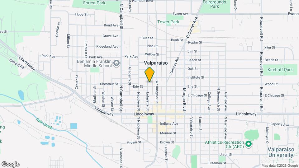 302 Lafayette St Map and Location Details