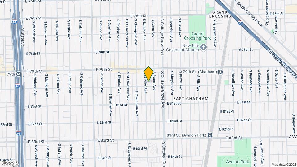 7945-53 S Langley Ave LLC Map and Location Details