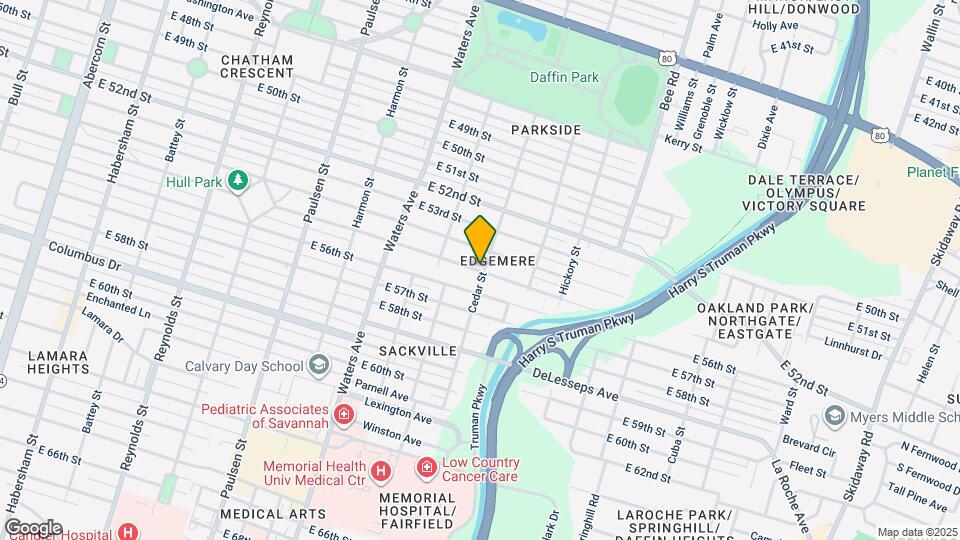 1235 E 55th St Map and Location Details