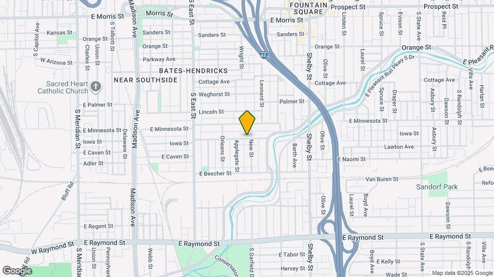 823 Iowa St Map and Location Details