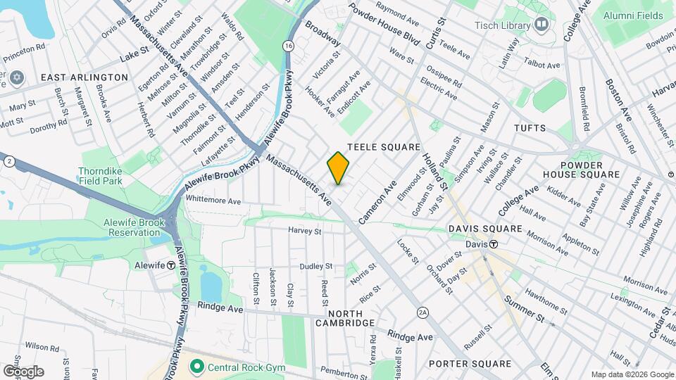 20 Washburn Ave, Unit 2 Mapa y Detalles de la Ubicación