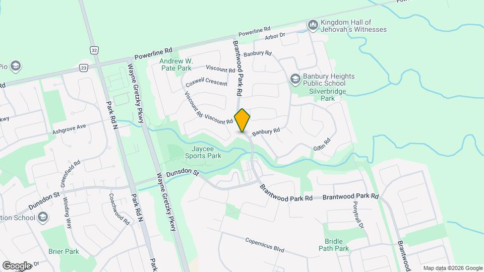 130 Brantwood Park Rd Map and Location Details