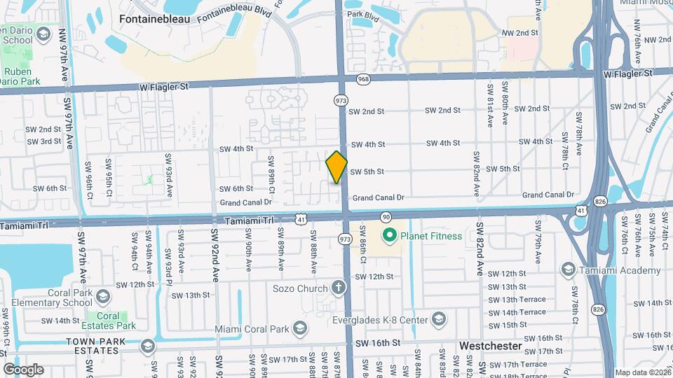 561 SW 87th Ct Map and Location Details