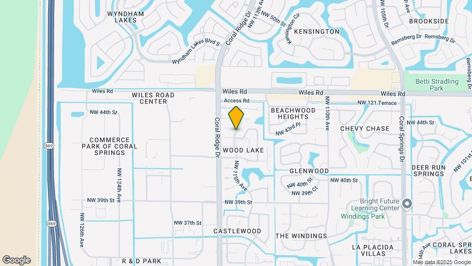 4327 NW 115th Ave Map and Location Details