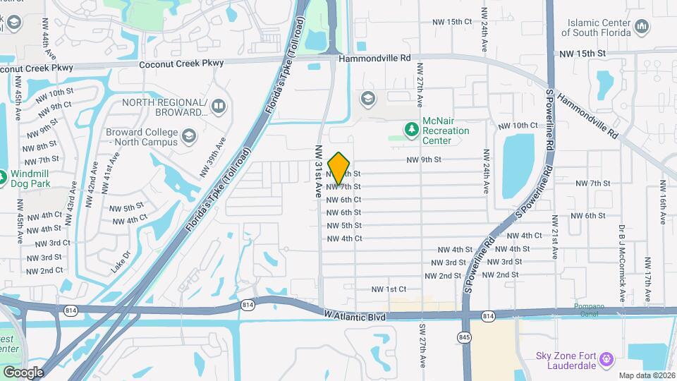 3040 NW 7th St Map and Location Details
