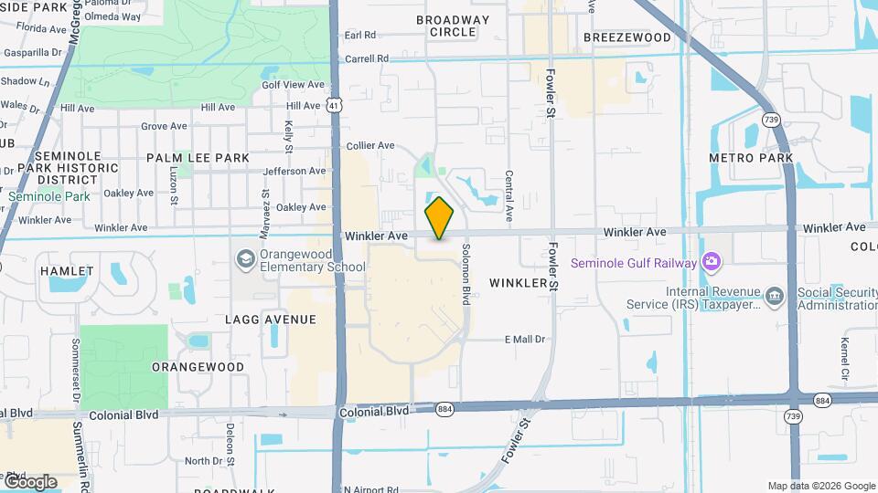 2244 Winkler Ave, Unit #207 Map and Location Details