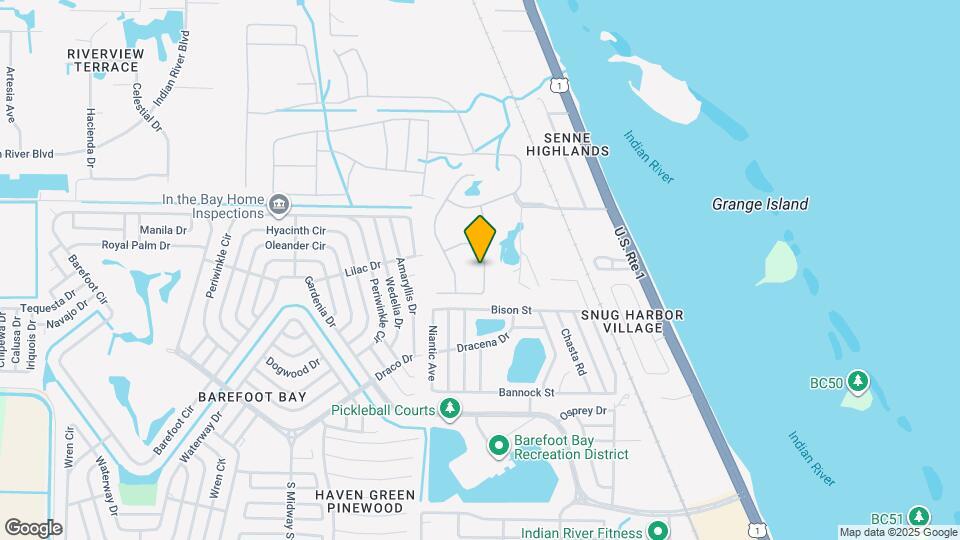 7438 Tourmaline Dr Map and Location Details