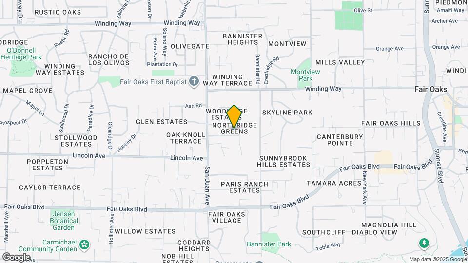 7445 Midiron Dr Map and Location Details