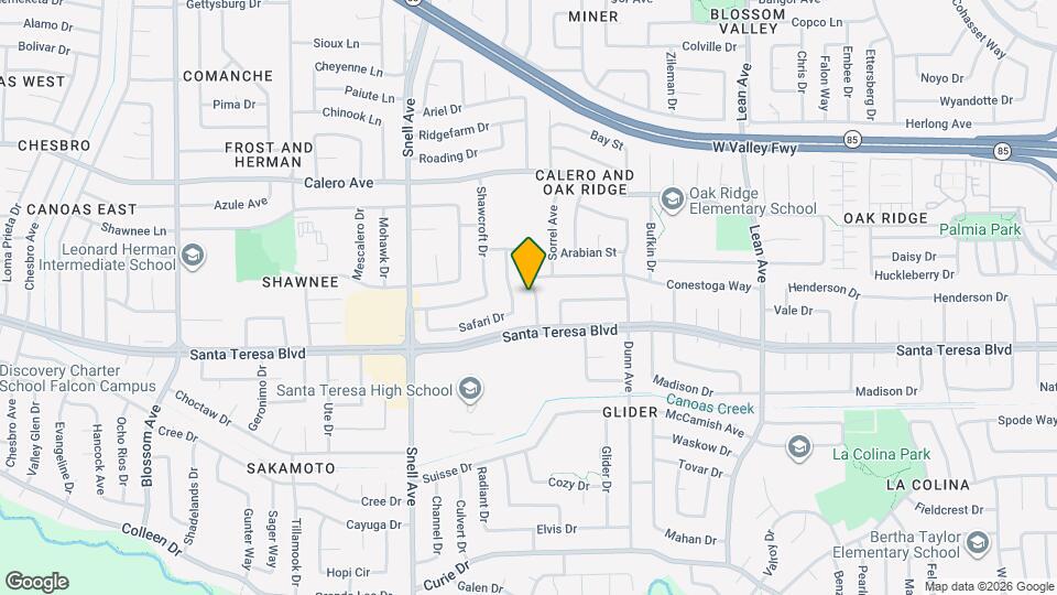 6063 Pineland Ave Map and Location Details