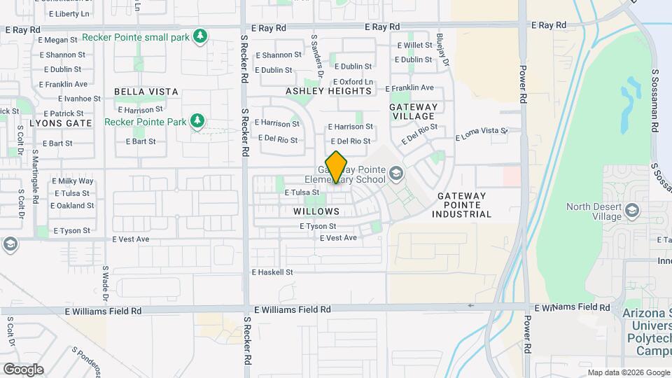 4256 E Tulsa St Map and Location Details