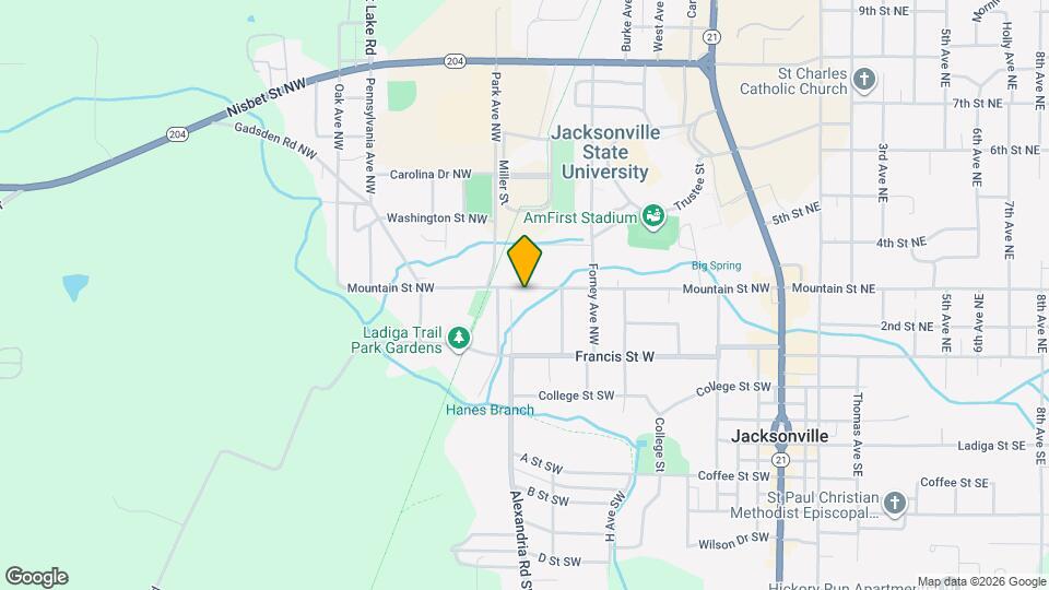 516 Mountain St NW Map and Location Details