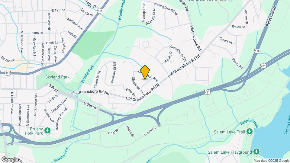 2817 Rowell St Map and Location Details