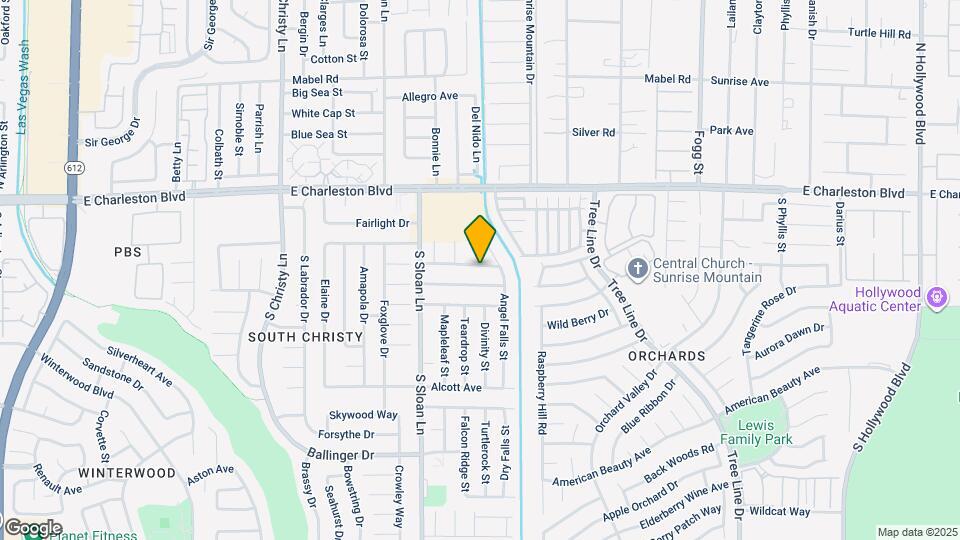 5953 Hickory Nut Ave Map and Location Details