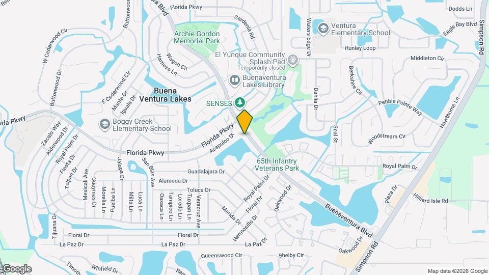368 Buenaventura Blvd Mapa y Detalles de la Ubicación