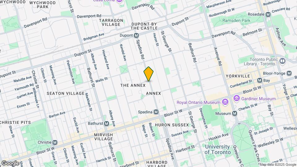 66 Spadina Rd Map and Location Details