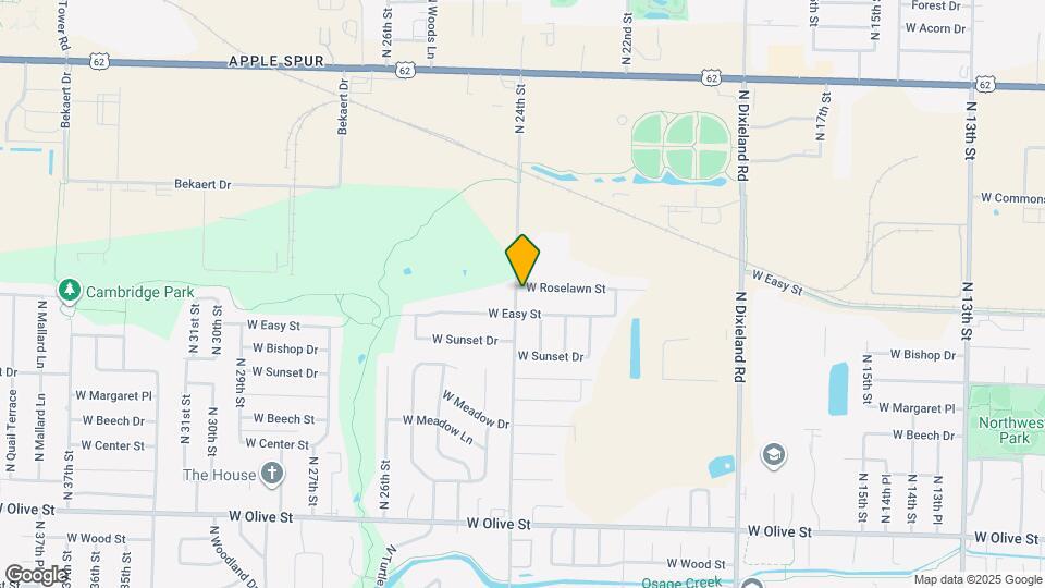 2324 W Roselawn St Map and Location Details