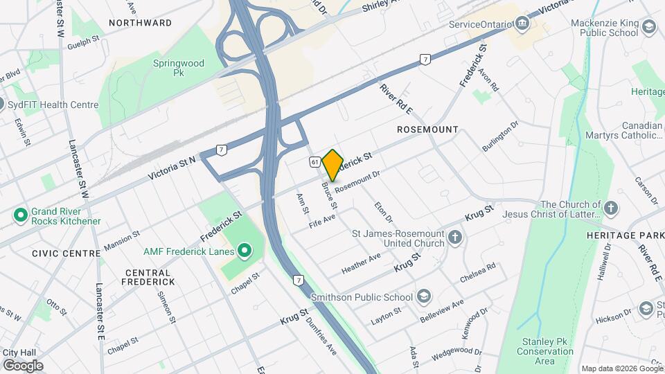 7-9 Rosemount Dr Map and Location Details