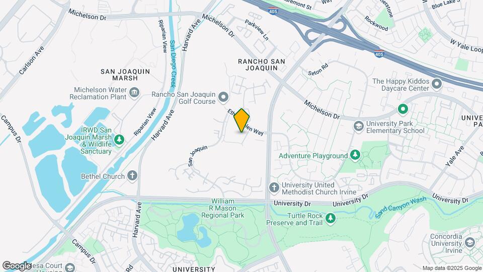 Rancho San Joaquin Apartment Homes Map and Location Details