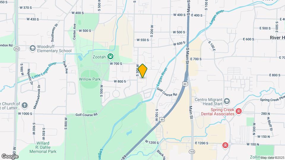 277 W 815 S Map and Location Details