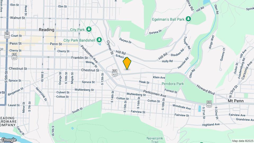 1521 Mineral Spring Rd Map and Location Details